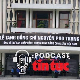 Lễ Quốc tang Tổng Bí thư Nguyễn Phud Trọng diễn ra tại Hội trường Thống Nhất, TP Hồ Chí Minh.